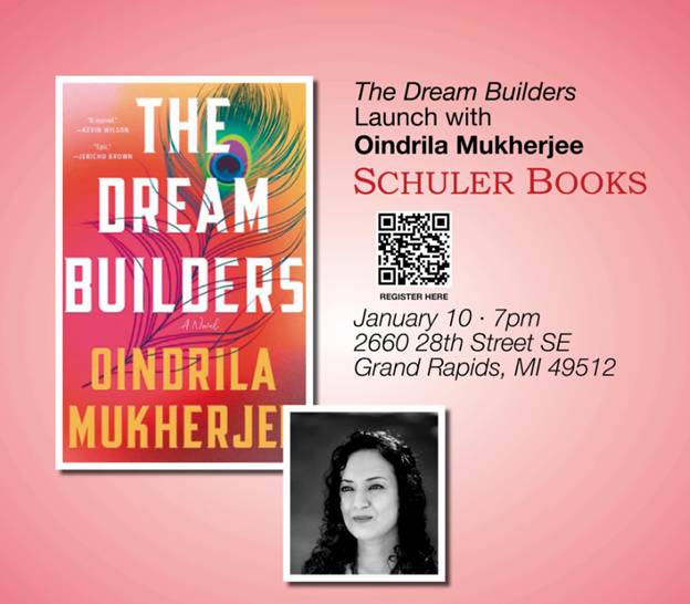Ad for Schuler's Books January 10, 2023 book signing